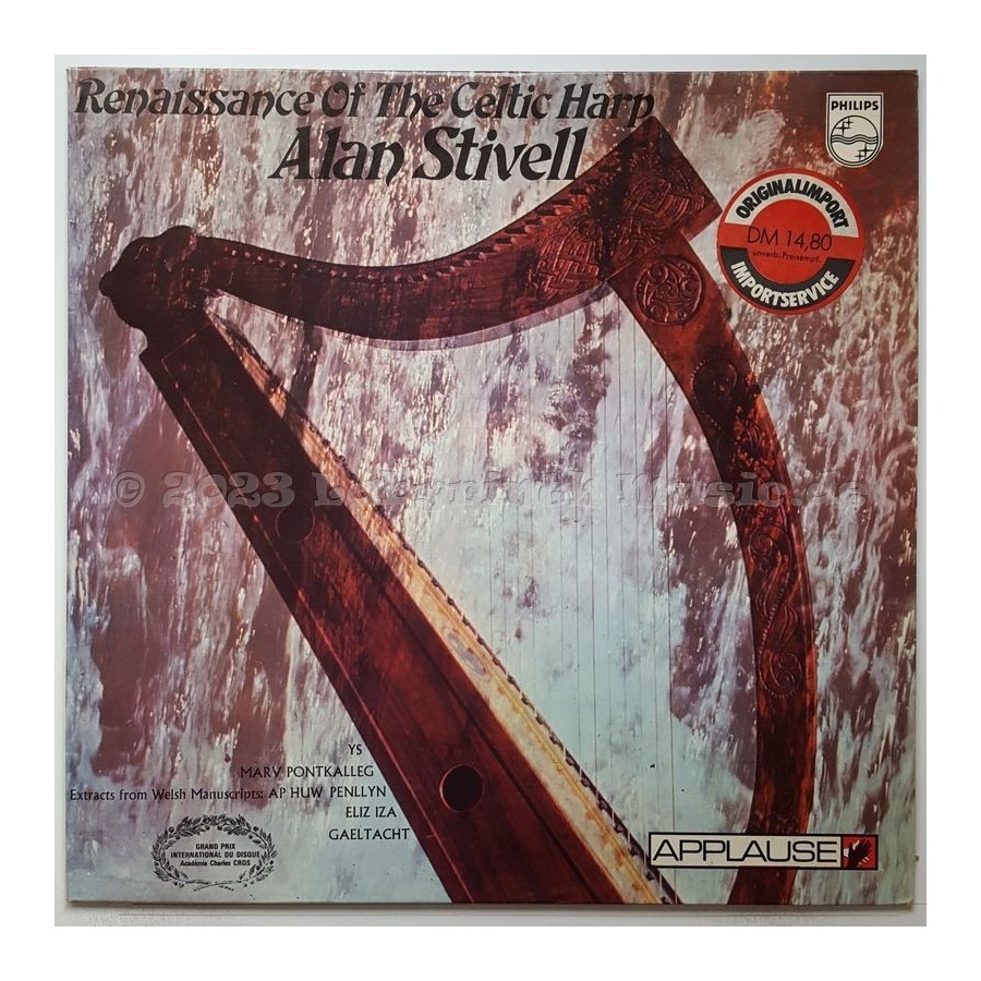 Alan Stivell - Renaissance Of The Celtic Harp • 12" Vinyl LP - Labyrinth Music