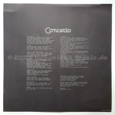 Angelo Branduardi - Concerto • 12" Vinyl LP • MINT - Labyrinth Music