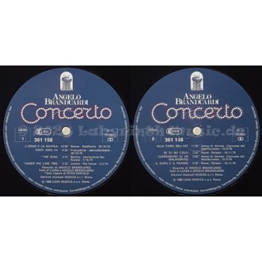 Angelo Branduardi - Concerto • 12" Vinyl LP • MINT - Labyrinth Music