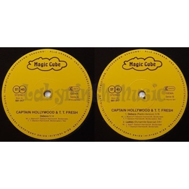 Captain Hollywood And T.T. Fresh Crew - Debora • 12" Vinyl Maxi - Labyrinth Music