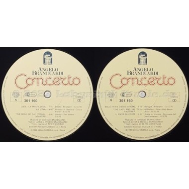 Angelo Branduardi - Concerto • 12" Vinyl LP • MINT - Labyrinth Music