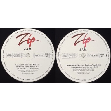 J.A.M. - Jammusic • 12" Vinyl Maxi • MINT - Labyrinth Music
