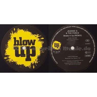 Jeanne D. And The Force - Shake It Up • Remix One • 12" Vinyl Maxi • MINT - Labyrinth Music
