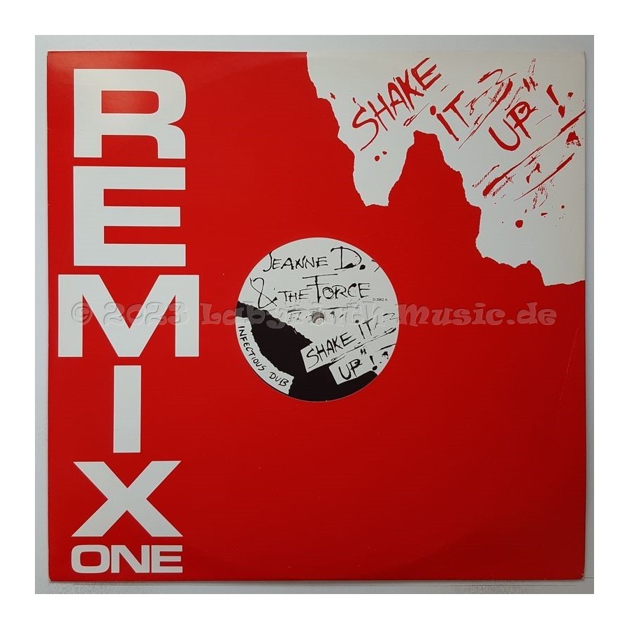 Jeanne D. And The Force - Shake It Up • Remix One • 12" Vinyl Maxi • MINT - Labyrinth Music