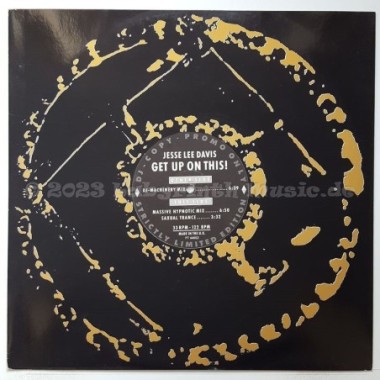 Jesse Lee Davis - Get Up On This • 12" Vinyl Maxi • MINT - Labyrinth Music