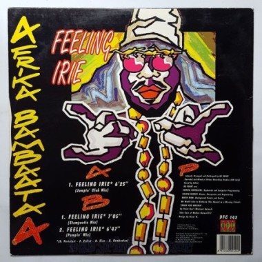 Afrika Bambaataa - Feeling Irie • 12" Vinyl Maxi • EX - Labyrinth Music