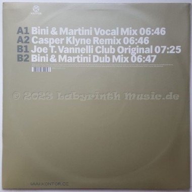 Joe T. Vannelli - Don't Bring Me Down • 12" Vinyl Maxi • MINT - Labyrinth Music