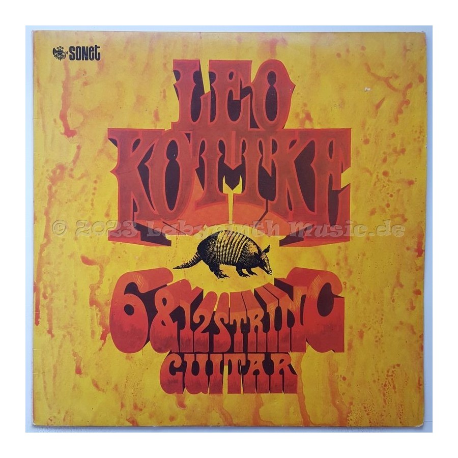 Leo Kottke - 6 & 12 String Guitar • 12" Vinyl LP • EX - Labyrinth Music