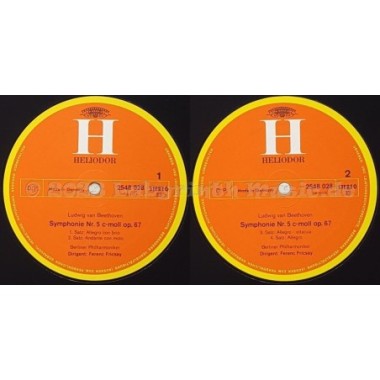 Ludwig Van Beethoven - Symphonie Nr. 5 • 12" Vinyl LP • MINT - Labyrinth Music