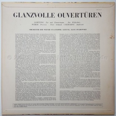 Various - Glanzvolle Ouvertüren • 12" Vinyl LP • EX - Labyrinth Music