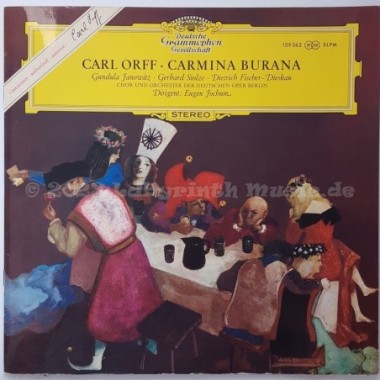 Carl Orff - Carmina Burana • 12" Vinyl LP • EX - Labyrinth Music