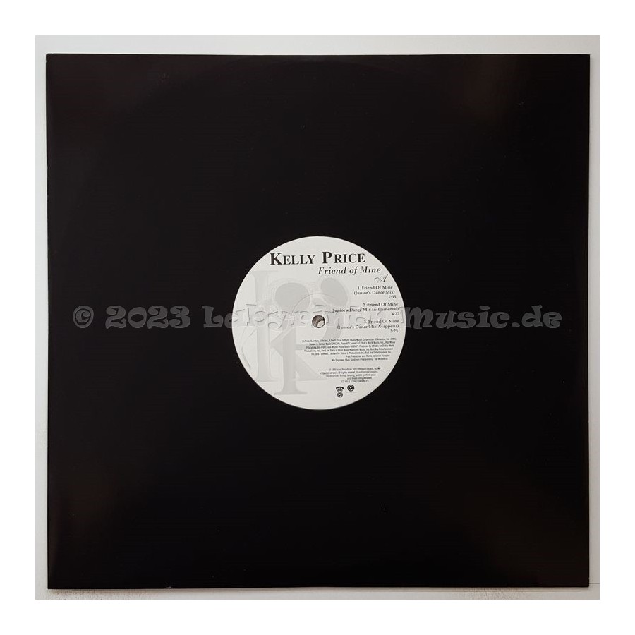 Kelly Price - Friend Of Mine • 12" Vinyl Maxi - Labyrinth Music