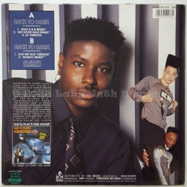 Kid 'n' Play - Back To Basix • 12" Vinyl Maxi • EX - Labyrinth Music
