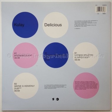 Kulay - Delicious • 12" Vinyl Maxi • MINT - Labyrinth Music