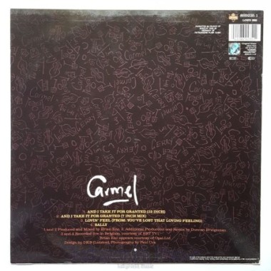 Carmel - And I Take It For Granted • 12" Vinyl Maxi • EX - Labyrinth Music