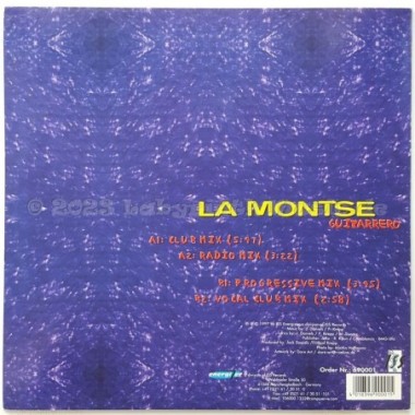 La Montse - Guitarrero • 12" Vinyl Maxi • MINT - Labyrinth Music