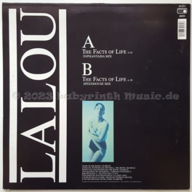 Lalou - The Facts Of Life • Remix • 12" Vinyl Maxi • MINT - Labyrinth Music