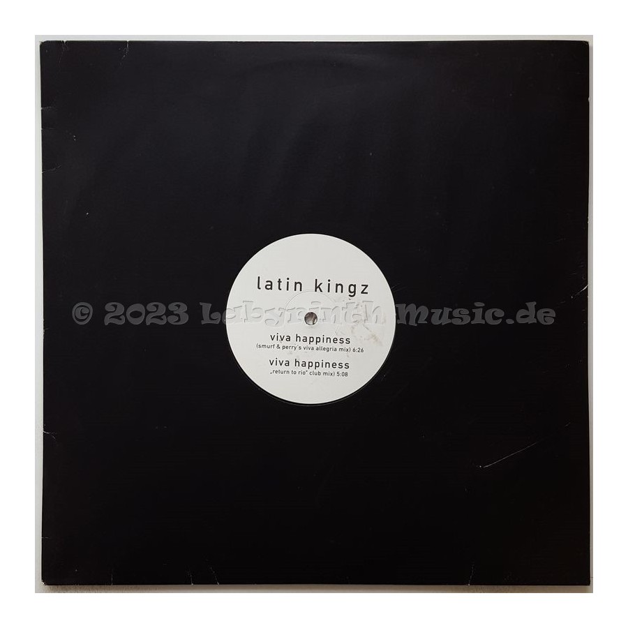 Latin Kingz - Viva Happiness • 12" Vinyl Maxi - Labyrinth Music