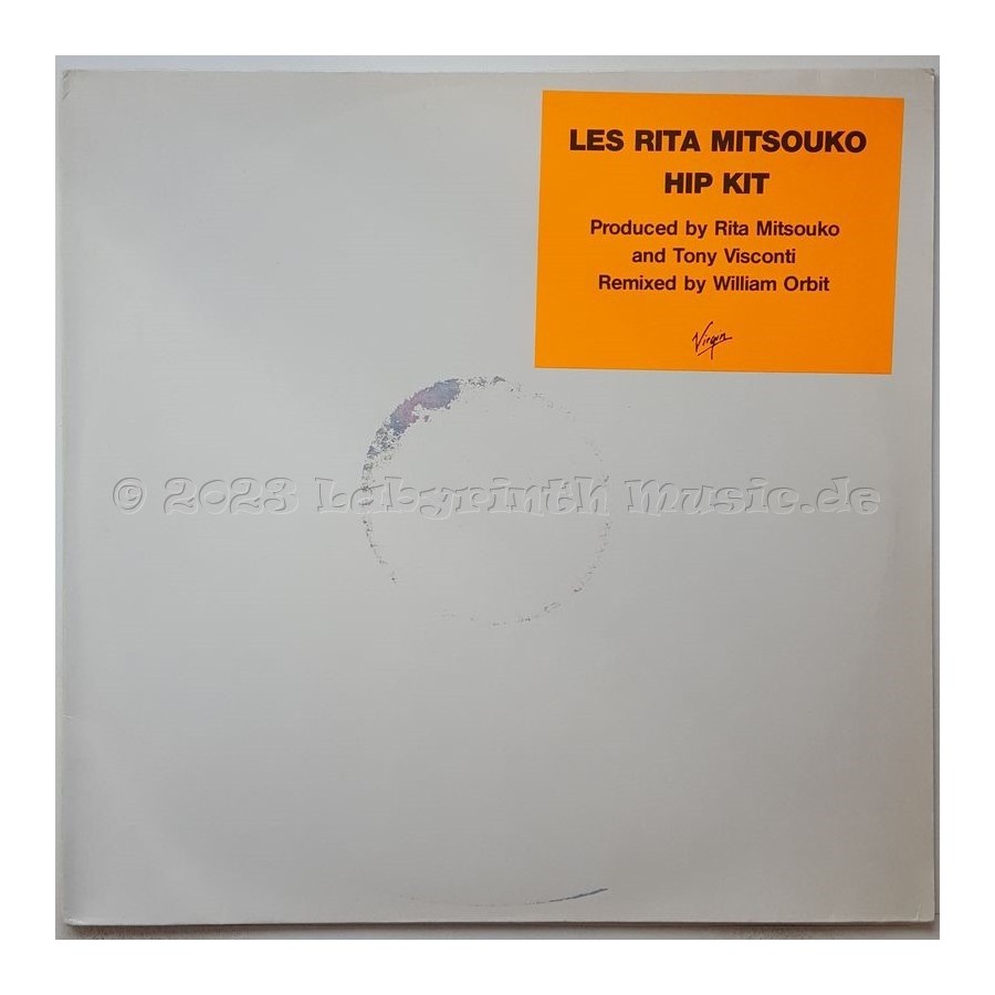 Les Rita Mitsouko - Hip Kit • William Orbit Remix • 12" Vinyl Maxi • MINT - Labyrinth Music