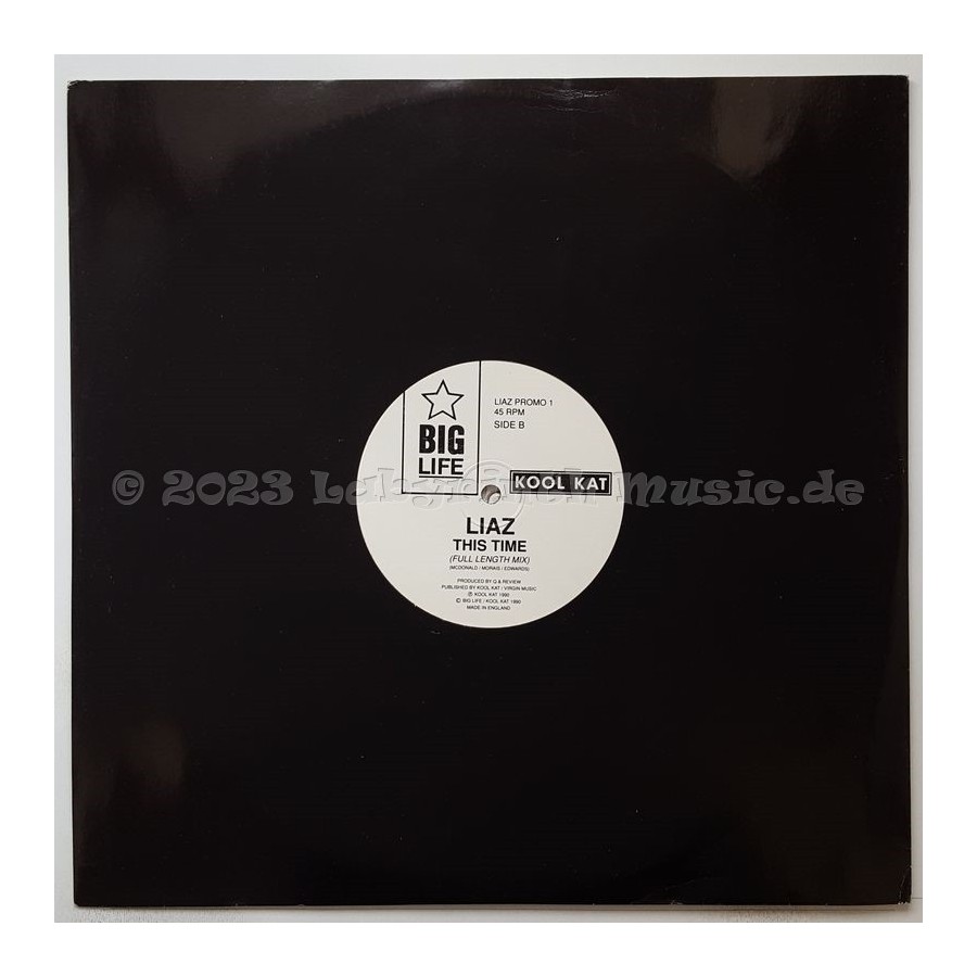 Liaz - Affection • 12" Vinyl Maxi - Labyrinth Music