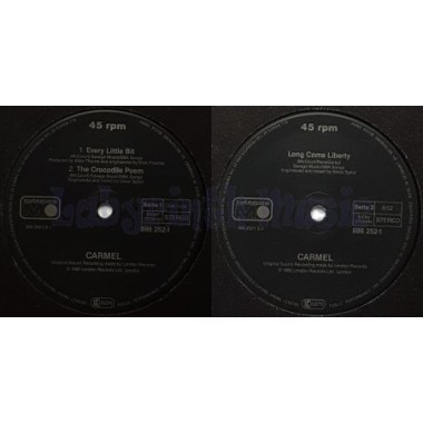Carmel - Every Little Bit • 12" Vinyl Maxi • EX - Labyrinth Music