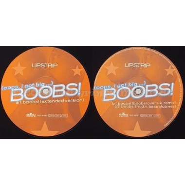 Lipstrip - (Oops I Got Big ...) Boobs • 12" Vinyl Maxi • MINT - Labyrinth Music
