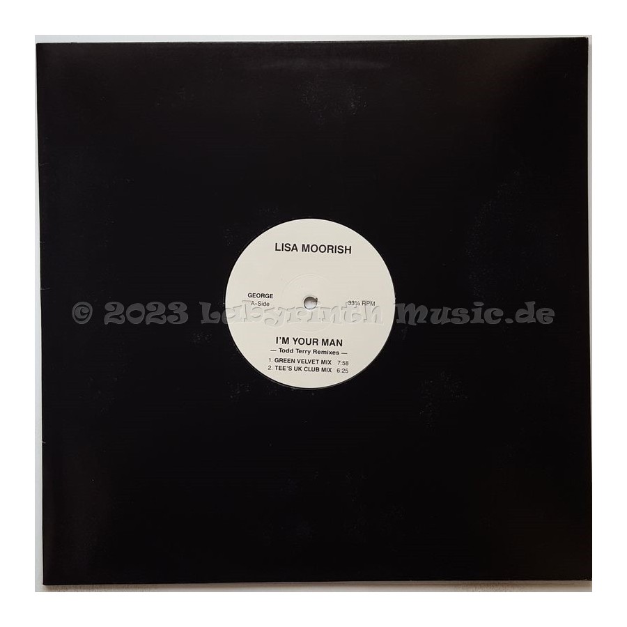 Lisa M - I'm Your Man • Todd Terry Remixes • 12" Vinyl Maxi • MINT - Labyrinth Music