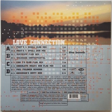 Love Connection - The Bomb • Remixes • 12" Vinyl Maxi • MINT - Labyrinth Music