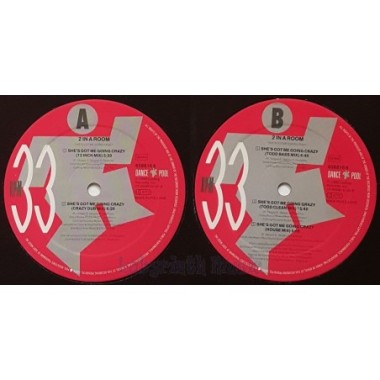2 In A Room - She's Got Me Going Crazy • 12" Vinyl Maxi - Labyrinth Music