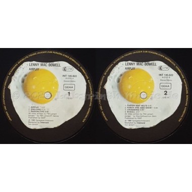 Lenny Mac Dowell - Airplay • 12" Vinyl LP • MINT - Labyrinth Music