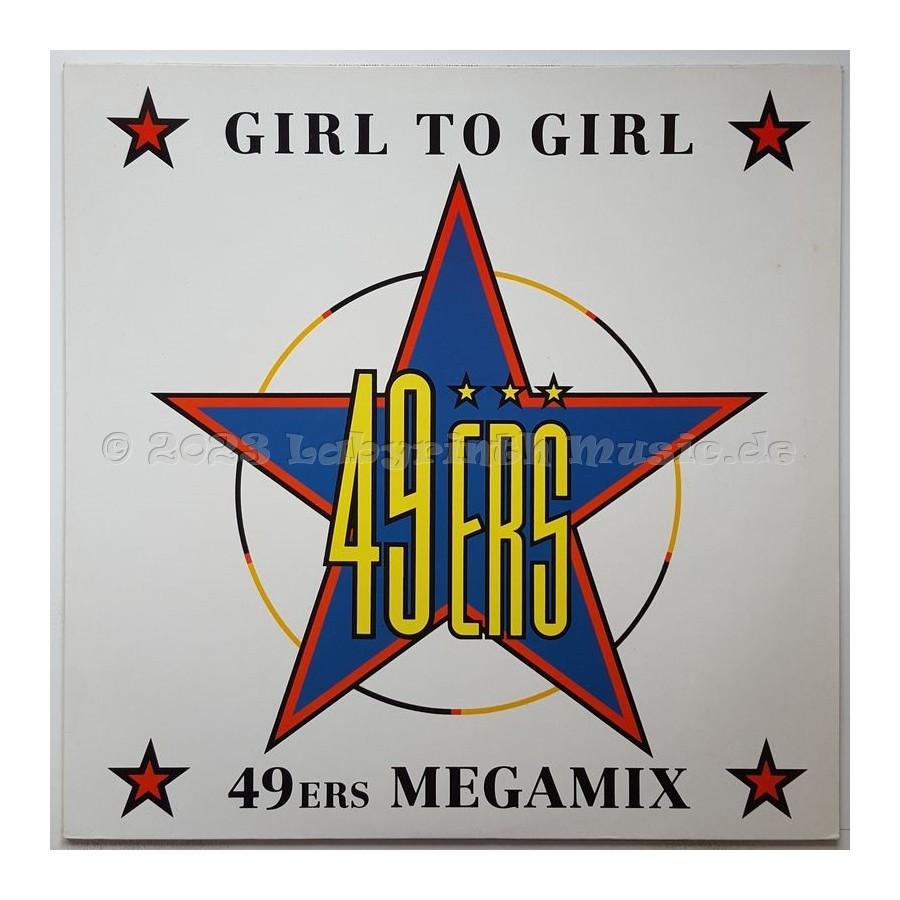 49ers - Girl To Girl • 12" Vinyl Maxi • MINT - Labyrinth Music