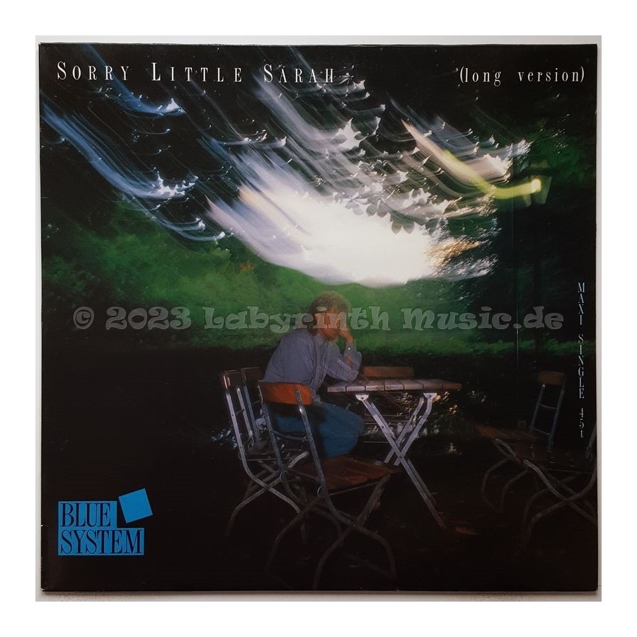 Blue System - Sorry Little Sarah • 12" Vinyl Maxi • NM - Labyrinth Music