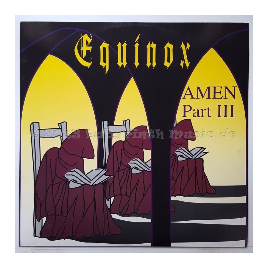 Equinox - Amen Part III • 12" Vinyl Maxi • NM - Labyrinth Music