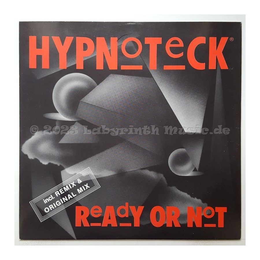Hypnoteck - Ready Or Not • 12" Vinyl Maxi • MINT - Labyrinth Music
