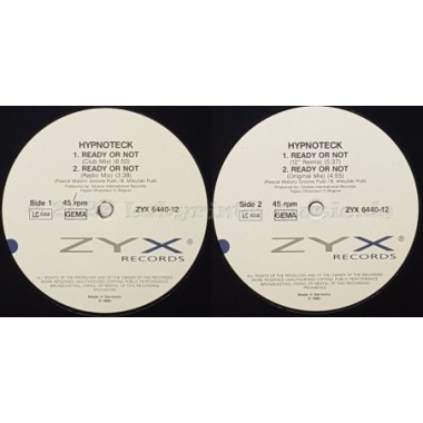 Hypnoteck - Ready Or Not • 12" Vinyl Maxi • MINT - Labyrinth Music
