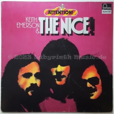 Keith Emerson & The Nice - Keith Emerson & The Nice • 12" Vinyl LP - Labyrinth Music