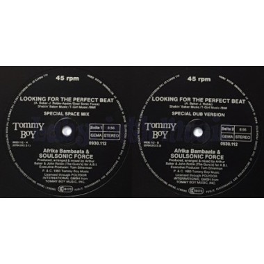 Afrika Bambaataa & Soulsonic Force - Looking For The Perfect Beat • 12" Vinyl Maxi - Labyrinth Music