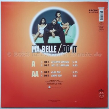 Ma Belle - Do It • 12" Vinyl Maxi • MINT - Labyrinth Music