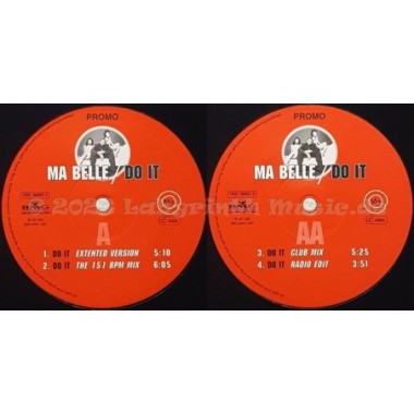 Ma Belle - Do It • 12" Vinyl Maxi • MINT - Labyrinth Music