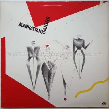 The Manhattan Transfer - Extensions • 12" Vinyl LP - Labyrinth Music