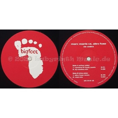 Marc Maris vs. Alex Fuse - Es Vedra • 12" Vinyl Maxi • MINT - Labyrinth Music