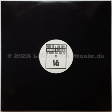 Mark 'Oh vs. John Davies - Rebirth • 12" Vinyl Maxi • MINT - Labyrinth Music