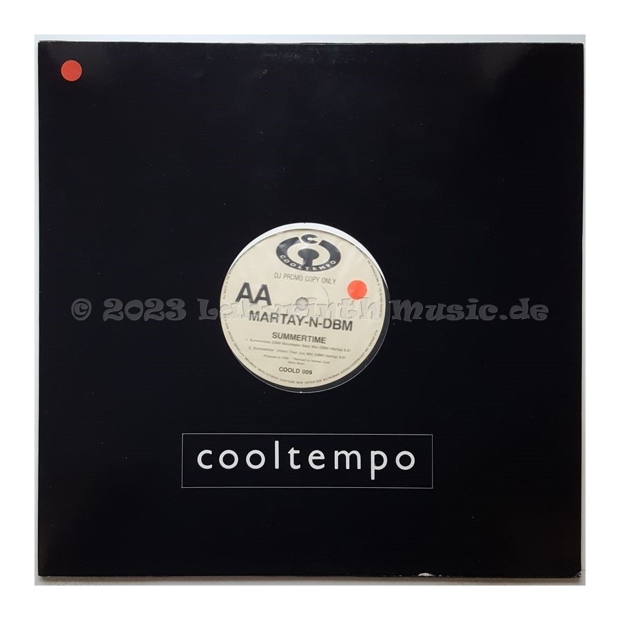 Martay-N-DBM - Summertime • 12" Vinyl Maxi - Labyrinth Music