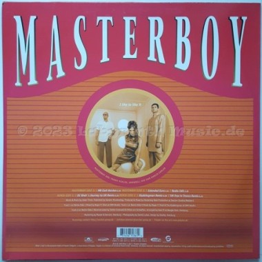 Masterboy - I Like To Like It • 12" Vinyl Maxi • MINT - Labyrinth Music
