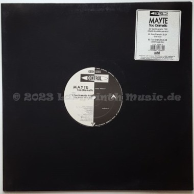 Mayte - Too Dramatic • 12" Vinyl Maxi • MINT - Labyrinth Music