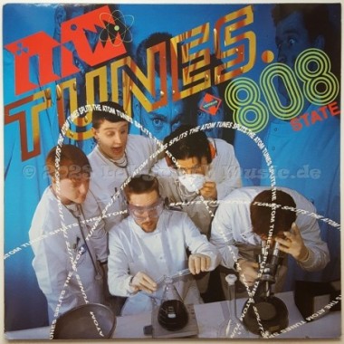 MC Tunes Versus 808 State - Tunes Splits The Atom • 12" Vinyl Maxi • NM - Labyrinth Music