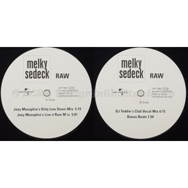 Melky Sedeck - Raw • 12" Vinyl Maxi • MINT - Labyrinth Music