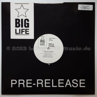 Mica Paris - Young Soul Rebels • Remix • 12" Vinyl Maxi • EX - Labyrinth Music