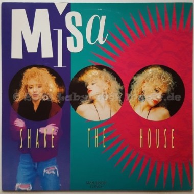 Misa - Shake The House • 12" Vinyl Maxi • MINT - Labyrinth Music