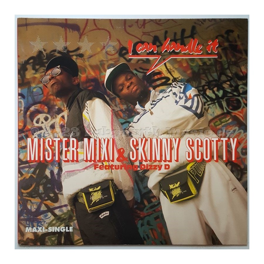 Mister Mixi & Skinny Scotty - I Can Handle It • 12" Vinyl Maxi • MINT - Labyrinth Music